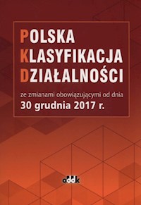 Polska Klasyfikacja Działalności -  - książka
