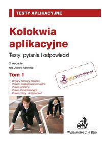 Kolokwia aplikacyjne -  - książka