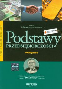 Odkrywamy na nowo Podstawy przedsiębiorczości Podręcznik - Korba Jarosław, Smutek Zbigniew - książka