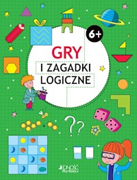 Gry i zagadki logiczne 6+ -  - książka