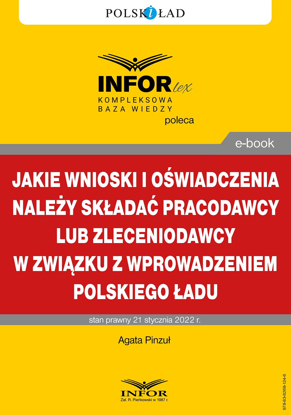 Okładka:Jakie wnioski i oświadczenia należy składać pracodawcy lub zleceniodawcy w związku z wprowadzeniem Polskiego Ładu 
