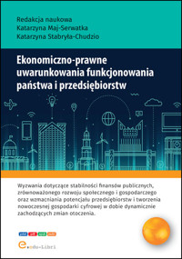 Ekonomiczno-prawne uwarunkowania funkcjonowania państwa i przedsiębiorstw -  - książka