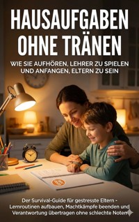 Hausaufgaben ohne Tränen: Wie Sie aufhören, Lehrer zu spielen und anfangen, Eltern zu sein - Leon Hartmann - ebook