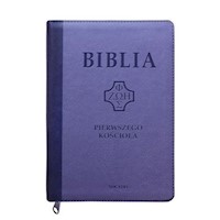 Biblia Pierwszego Kościoła fioletowa z paginatorami i suwakiem -  - książka