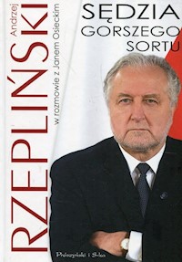 Sędzia gorszego sortu - Osiecki Jan, Rzepliński Andrzej - książka