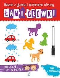 Łamigłówki Książka z mazakiem -  - książka