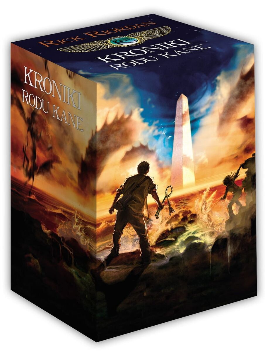 Pakiet: Kroniki Rodu Kane - Rick Riordan - książka
