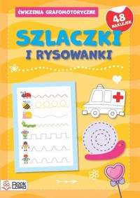 Szlaczki i rysowanki. Ćwiczenia grafomotoryczne. Zeszyt żółty - zbiorowa praca - książka