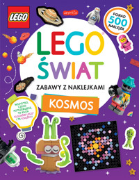 LEGO® świat. Zabawy z naklejkami. Kosmos - Emma Wicks, Jenny Edwards - książka