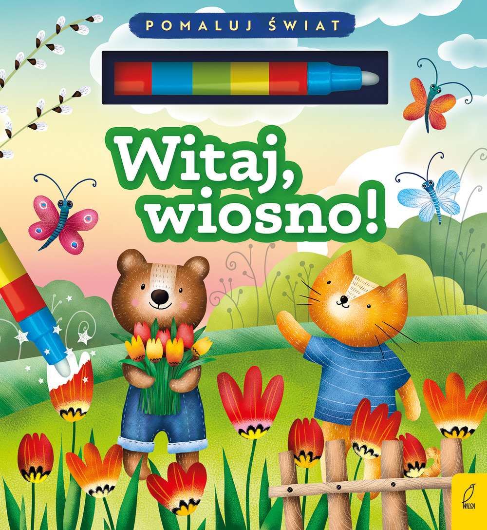 Flamaster wodny. Witaj, wiosno! - Patrycja Wojtkowiak-Skóra - książka