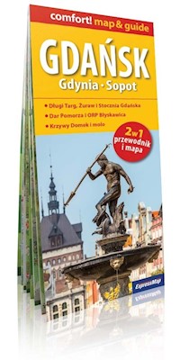 Gdańsk Gdynia Sopot  2w1 przewodnik i mapa -  - książka