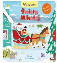 Wesoła zima Święty Mikołaj -  - książka