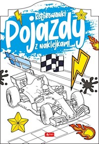 Pojazdy Kolorowanka z naklejkami -  - książka