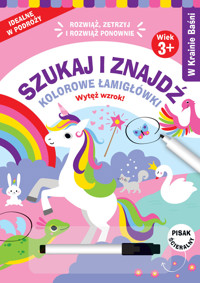 Szukaj i znajdź. Kolorowe łamigłówki. W krainie baśni - zbiorowa praca - książka