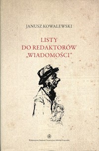 Listy do redaktorów Wiadomości Tom 7 - Kowalewski Janusz - książka