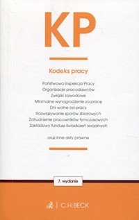 Kodeks pracy oraz ustawy towarzyszące -  - książka