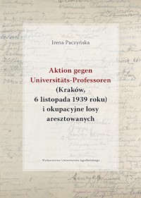 Aktion gegen Universitats-Professoren - Paczyńska Irena - książka