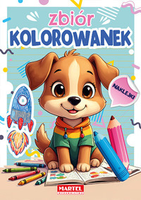 Zbiór kolorowanek z naklejkami - zbiorowa praca - książka