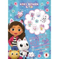 Kociastyczny zeszyt do kolorowania. Koci Domek Gabi - praca zbiorowa - książka