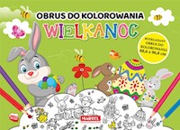 Wielkanoc obrus do kolorowania - Adamska-Rzepka Aleksandra - książka