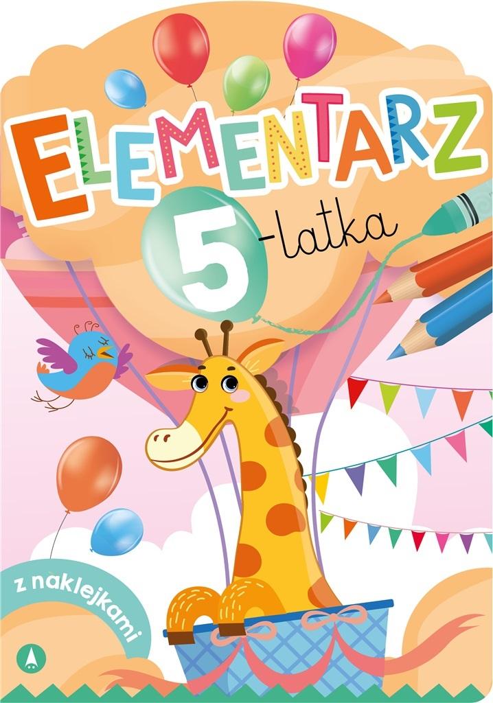 Elementarz 5-latka z naklejkami - Anna Horosin - książka