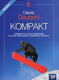 Das ist Deutsch! Kompakt 8 Język niemiecki Podręcznik - Kamińska Jolanta - książka
