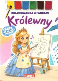 Kolorowanka z farbami Królewny - zbiorowa praca - książka