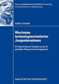 Wachstum technologieorientierter Jungunternehmen - Folkert Schmidt - ebook