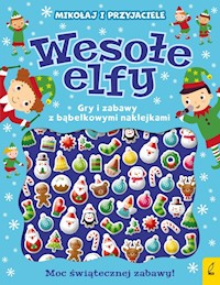 Wypukłe naklejki Wesołe elfy -  - książka