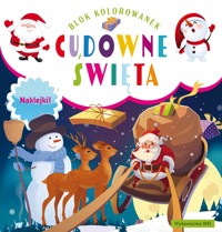 Blok kolorowanek. Cudowne święta - zbiorowa praca - książka