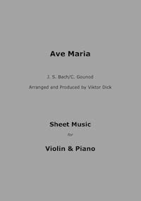 Ave Maria - J.S. Bach / C. Gounod - Viktor Dick - ebook