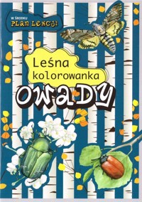 Leśna kolorowanka. Owady - Katarzyna Kopiec-Sekieta, Eliza Kalinowska - książka