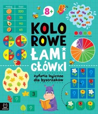 Kolorowe łamigłówki. Zadania logiczne dla bystrzaków 8+ - Bogusław Michalec - książka