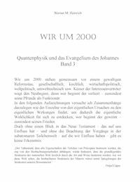 Wir um 2000 -  Band 3 - Werner M. Heinrich - ebook