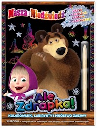 Masza i niedźwiedź Ale zdrapka! -  - książka