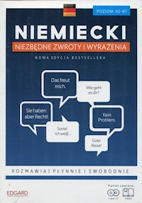 Niemiecki Niezbędne zwroty i wyrażenia Poziom A2-B1 + 2CD - Chabros Eliza, Kędzierska Ewa - książka