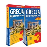 Grecja kontynentalna. Przewodnik 3w1 - zbiorowa praca - książka