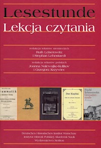 Lesestunde Lekcja czytania -  - książka