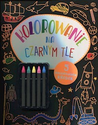 Kolorowanie na czarnym tle -  - książka