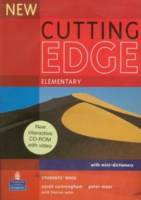 Cutting Edge New Elementary Student's Book + CD with mini-dictionary - Cunningham Sarah, Moor Peter - książka