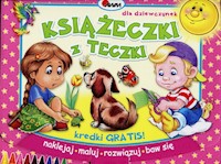 Książeczki z teczki dla dziewczynek -  - książka