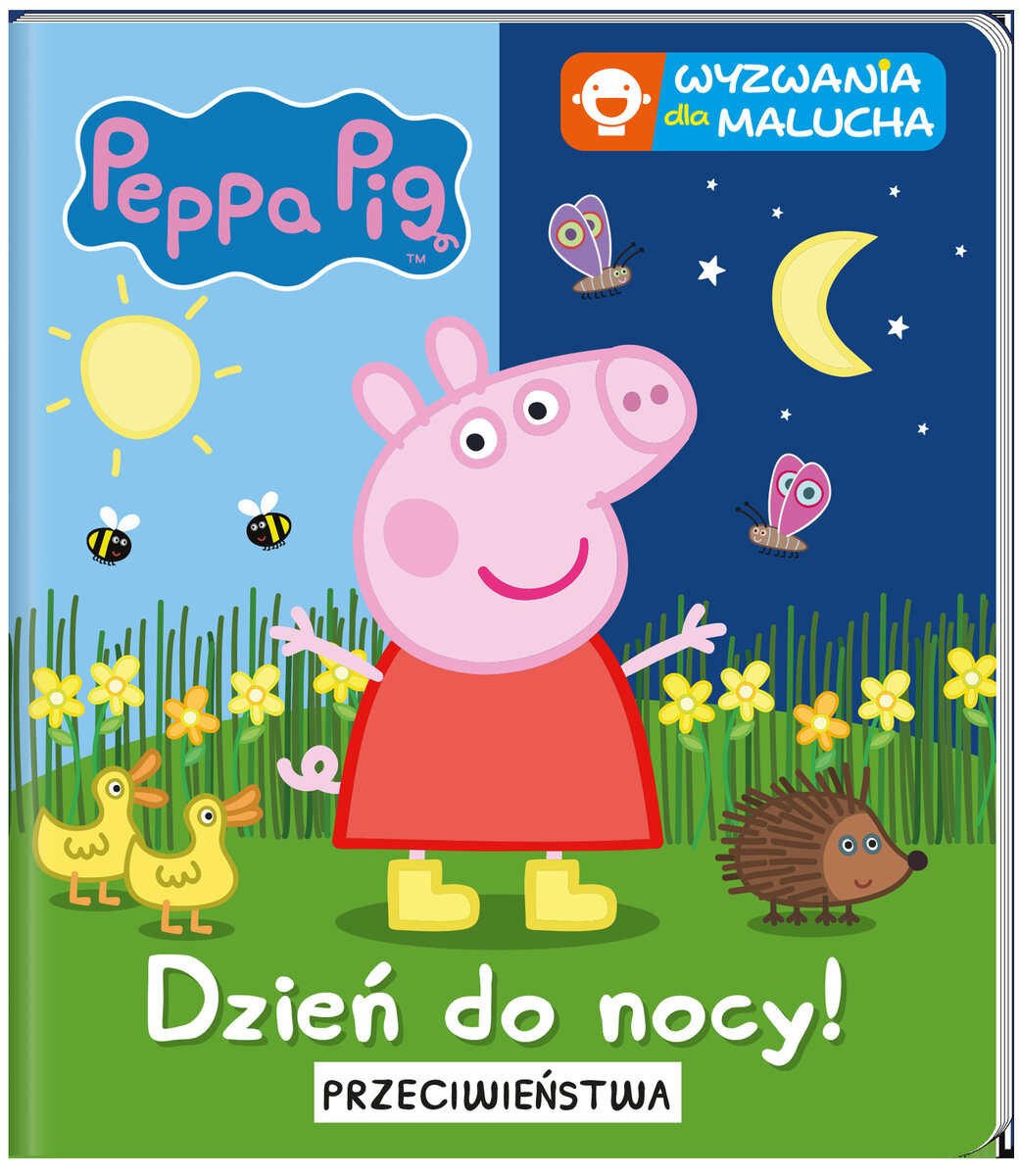 Peppa Pig. Wyzwania dla malucha. Dzień do nocy. Przeciwieństwa - zbiorowa praca - książka
