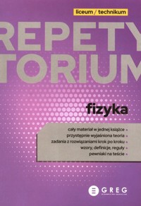 Repetytorium Fizyka - Senderska Elżbieta - książka