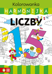 Kolorowanka harmonijka. Liczby - Justyna Zalewska - książka
