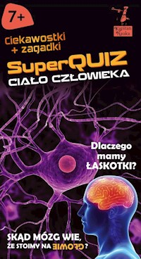 Kapitan Nauka SuperQuiz Ciało człowieka - Jarzębowska Magdalena - książka