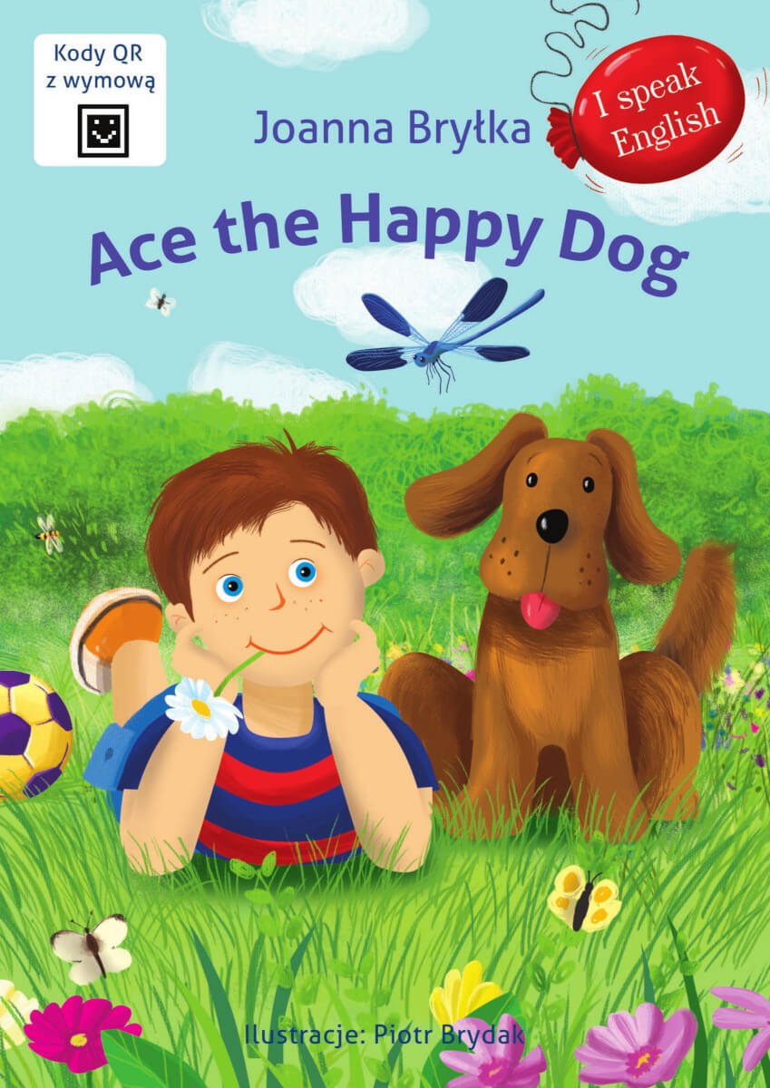 Okładka:I speak English. Ace the happy dog 