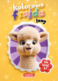 Kolorowa frajda. Lamy z naklejkami - Agata Niemirska - książka