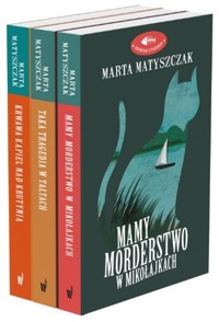 Pakiet: Kryminał z pazurem. Tom 1-3 - Marta Matyszczak - książka