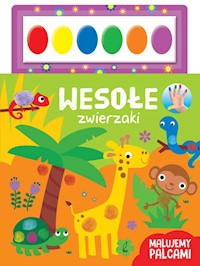 Malujemy palcami Wesołe zwierzaki -  - książka