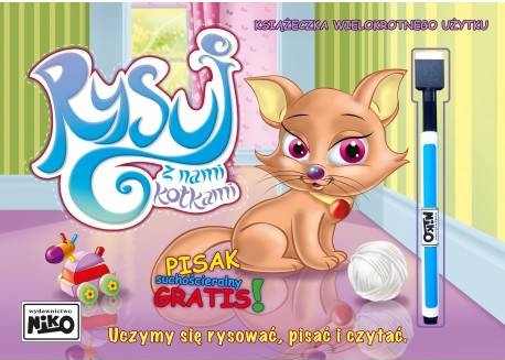 Rysuj z nami kotkami - zbiorowa praca - książka